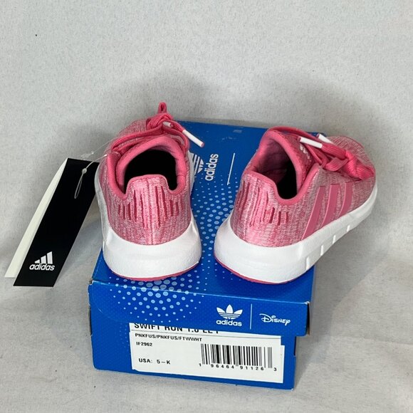 Adidas Swift Run 1.0 EL I, infant size 5.5k - Picture 4 of 6